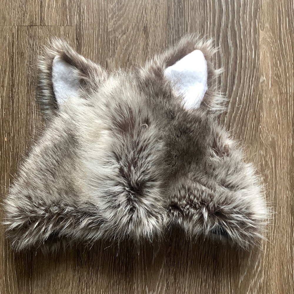 Faux Fur Wolf or Raccoon Hat
